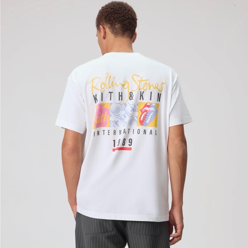 NWOT Kith for The Rolling Stones 1989 Tour Vintage Tee - Picture 3 of 11